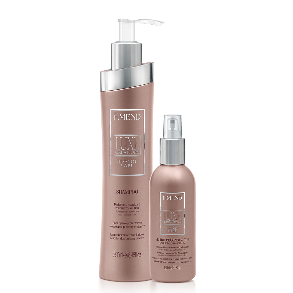 Kit Amend Luxe Creations Blonde Care  | 2 produtos